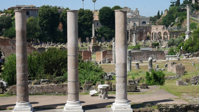 生パスタの起源である古代ローマの町