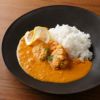 レモンチキンカレー盛り付け