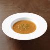 北海道産玉ねぎのオニオンスープの盛り付け